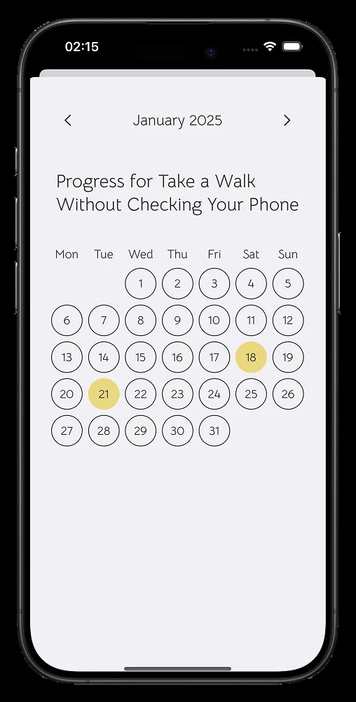 Dedicated calendar